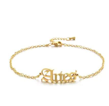 Zodiac Sign Armband