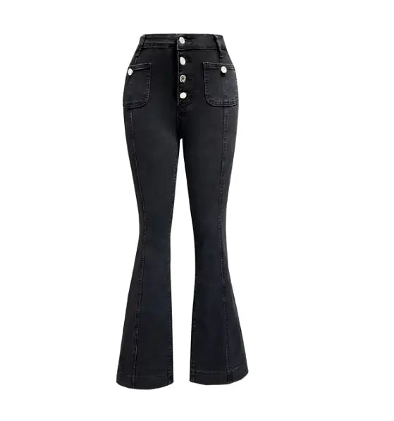 Chic Flared Denim