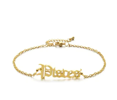 Zodiac Sign Armband