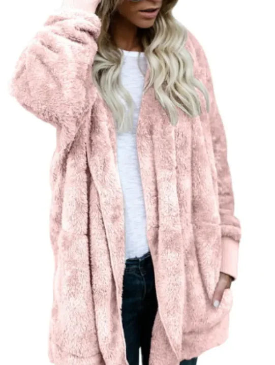 Cozy Plush Damescoat