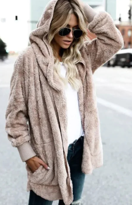 Cozy Plush Damescoat