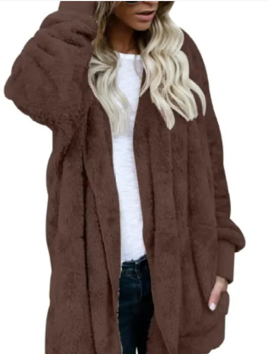 Cozy Plush Damescoat