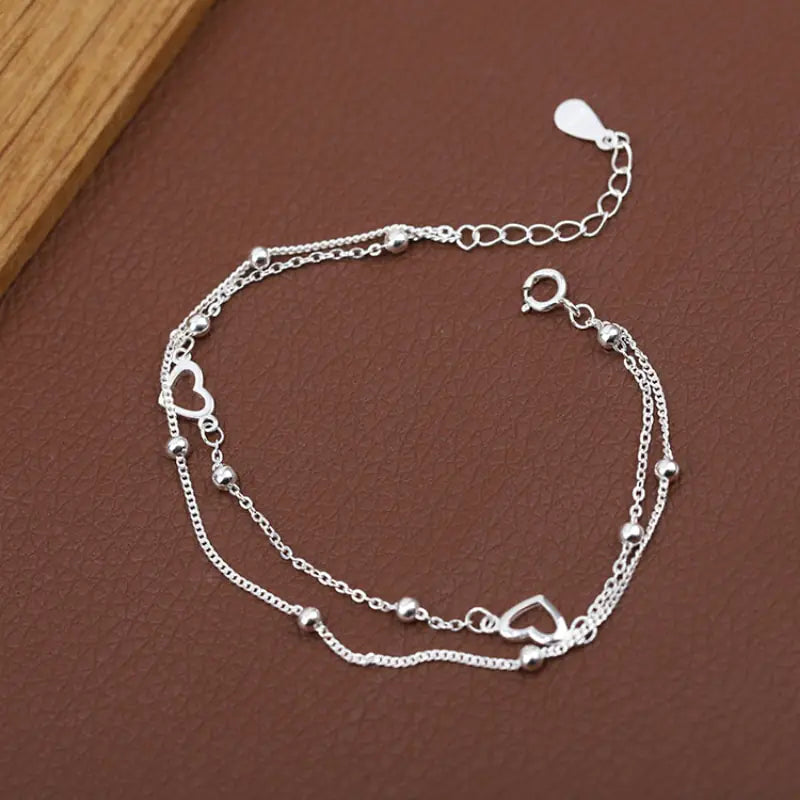 Tweevoudig Love Charm Armband