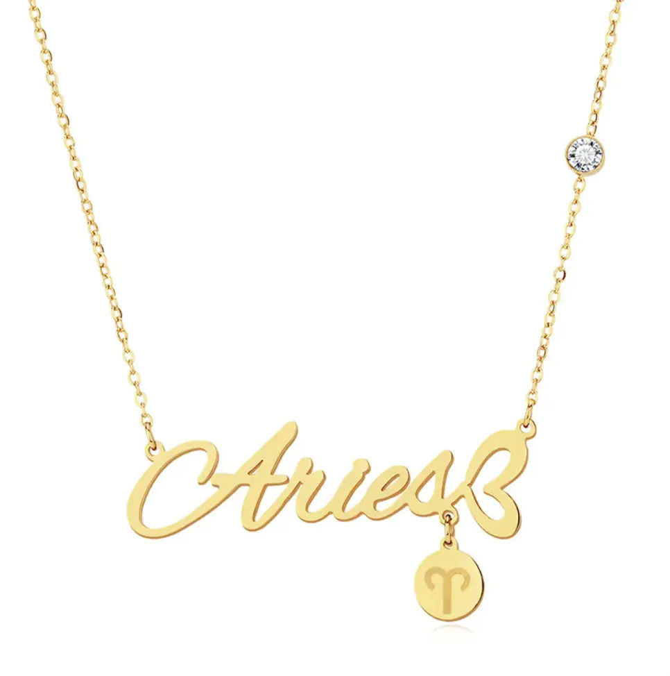 Zodiac Sign Ketting