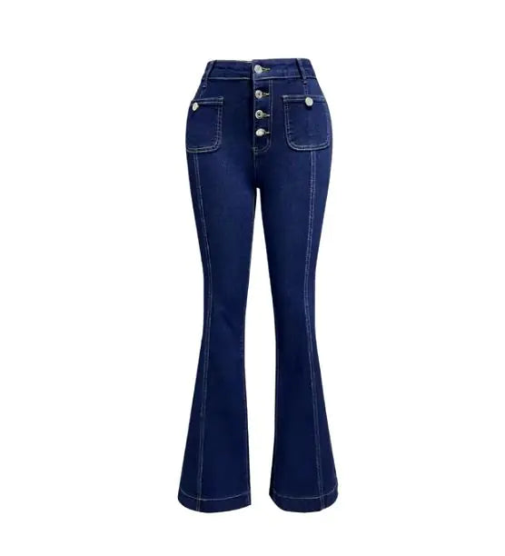 Chic Flared Denim