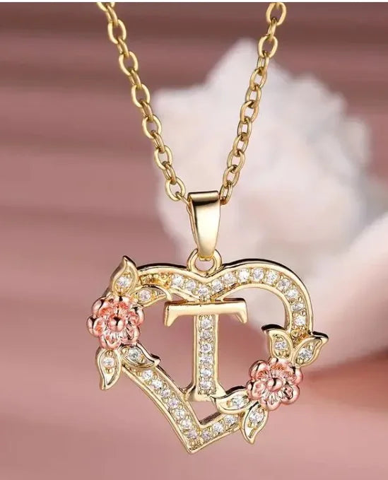 Floral Heart Ketting