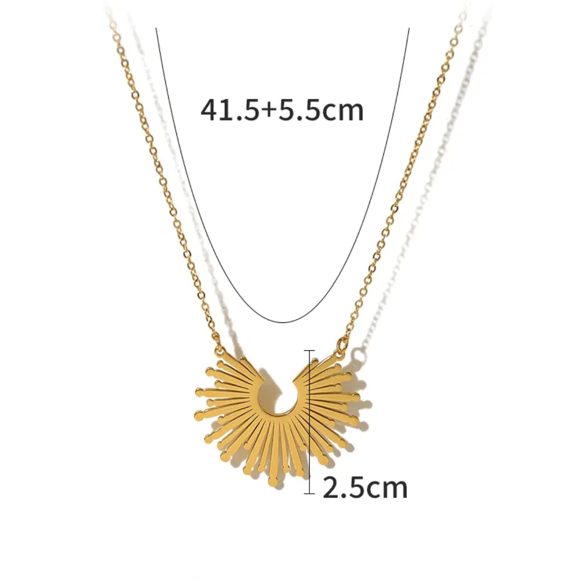 Golden Bloom Sunflower Ketting