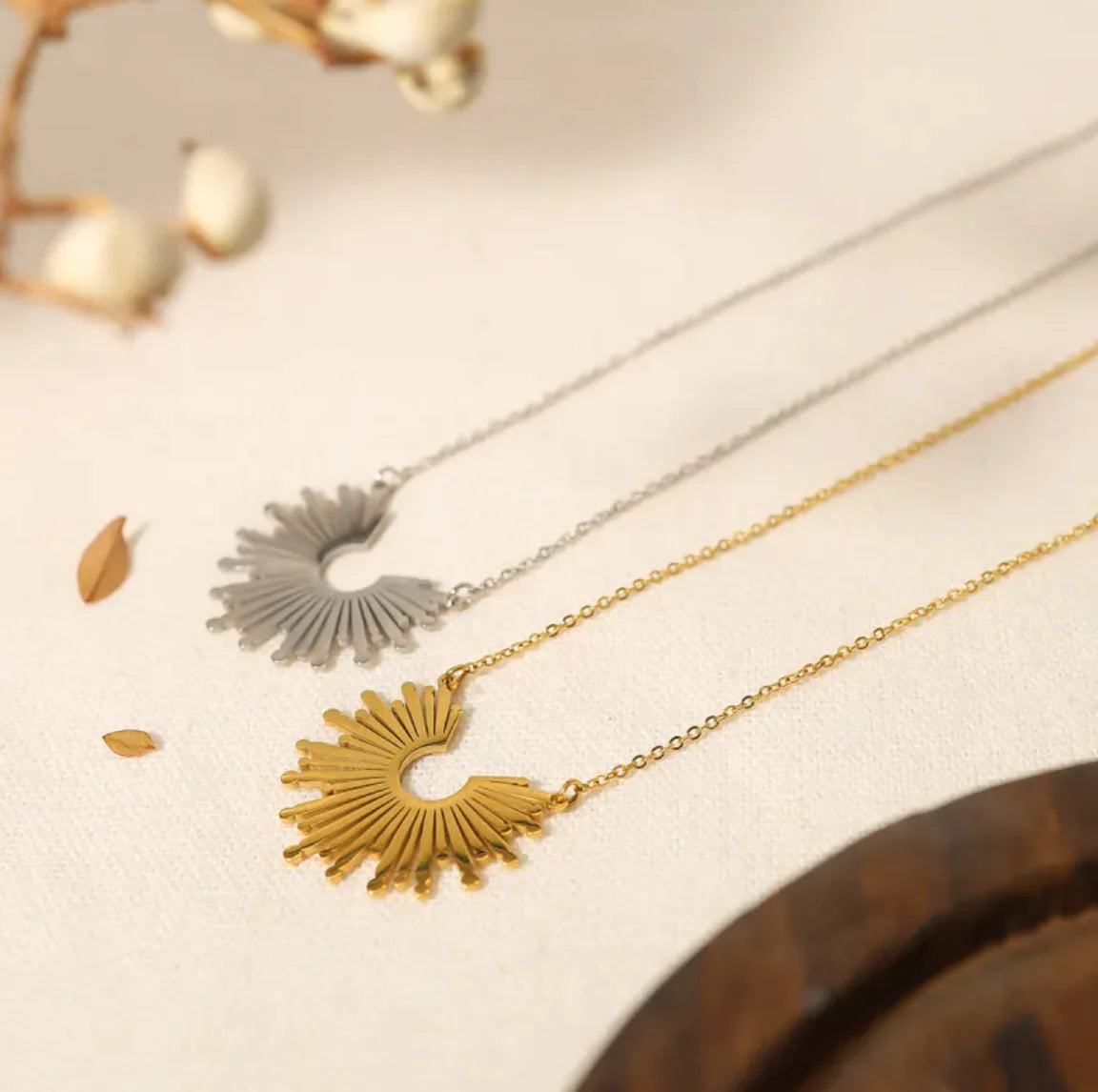 Golden Bloom Sunflower Ketting