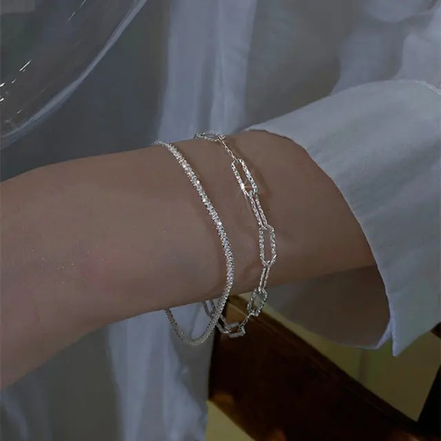 Tweevoudig Love Charm Armband