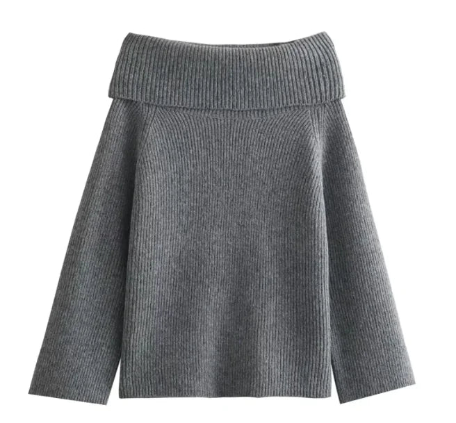 Off-Shoulder Sweater