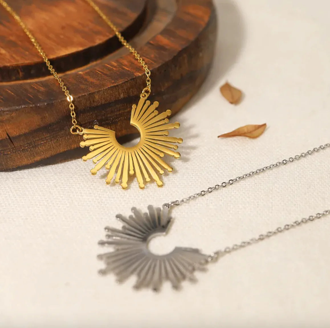 Golden Bloom Sunflower Ketting