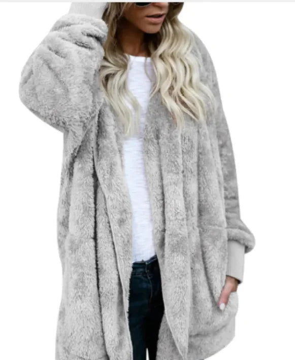 Cozy Plush Damescoat