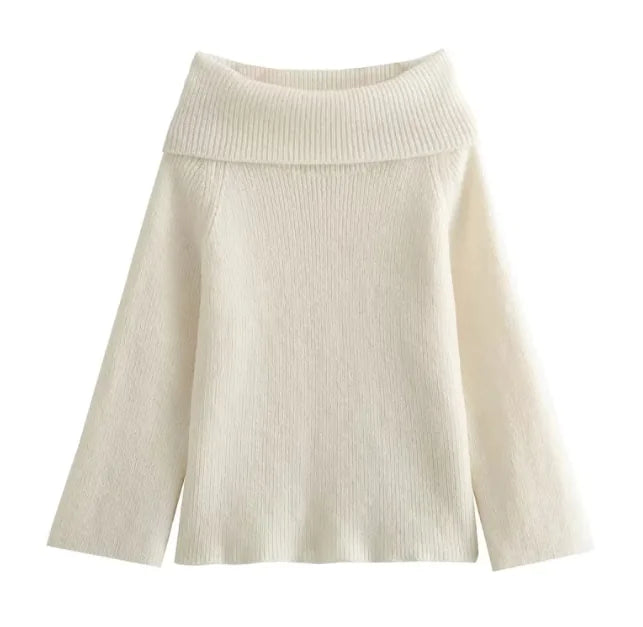 Off-Shoulder Sweater