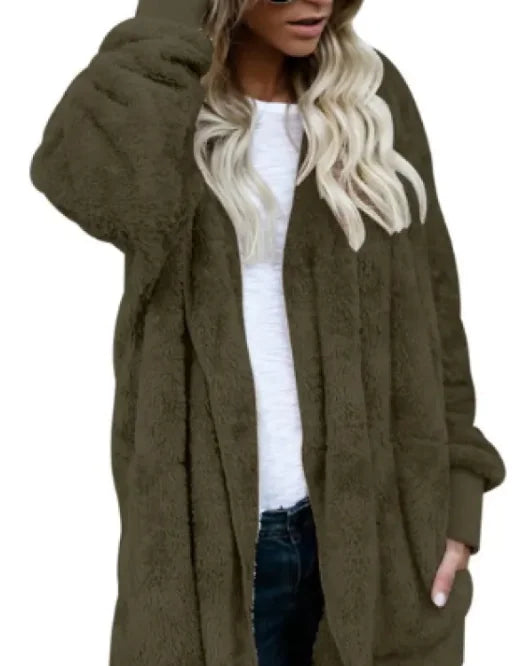 Cozy Plush Damescoat