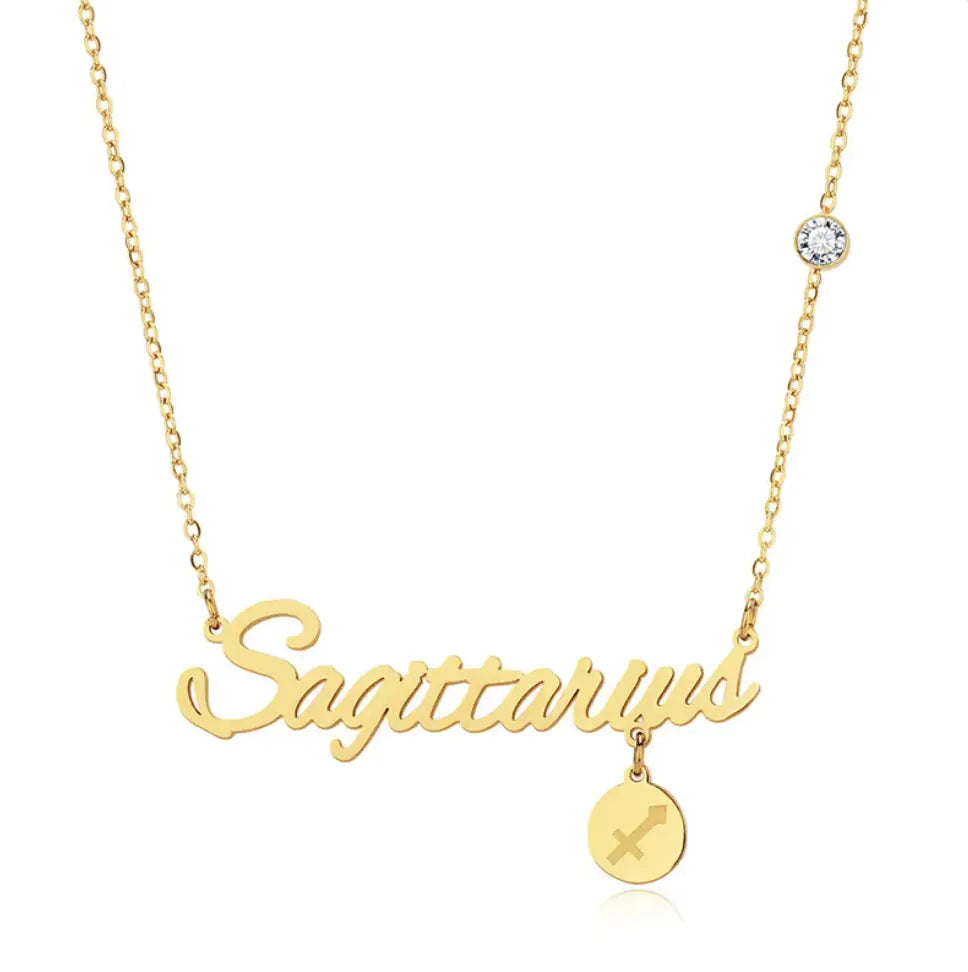 Zodiac Sign Ketting