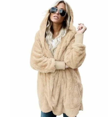 Cozy Plush Damescoat
