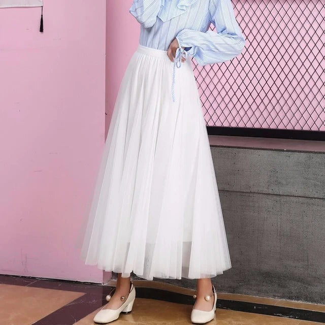 Tijdloze Allure Mesh Rok