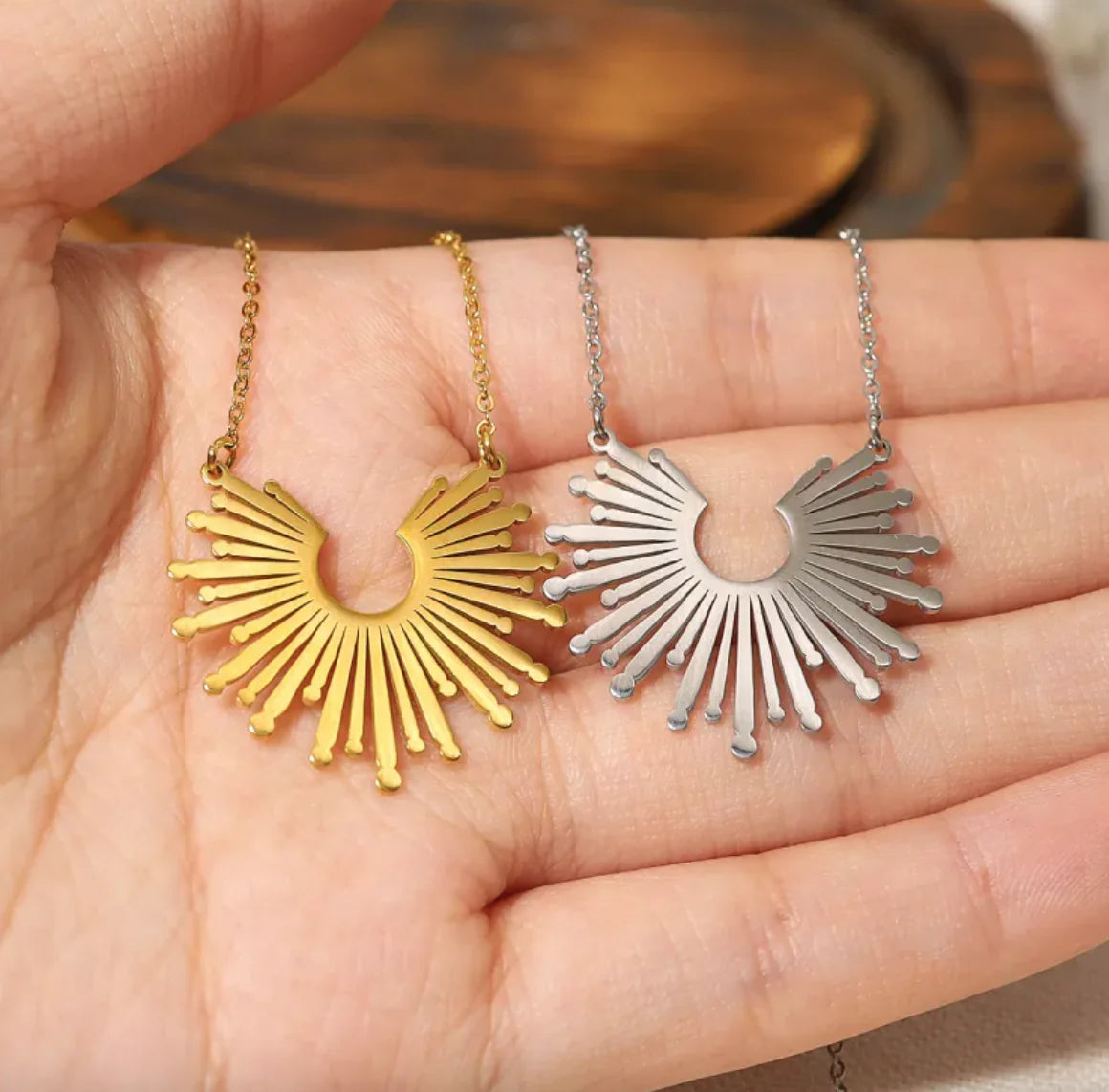 Golden Bloom Sunflower Ketting