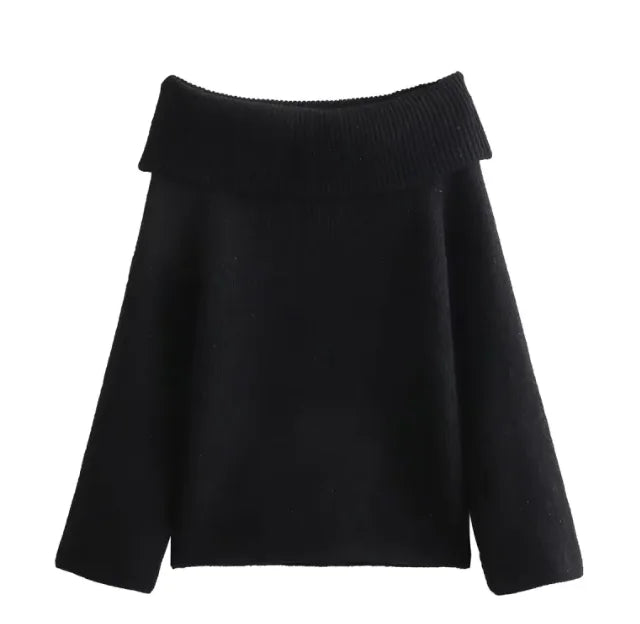 Off-Shoulder Sweater