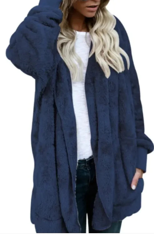 Cozy Plush Damescoat