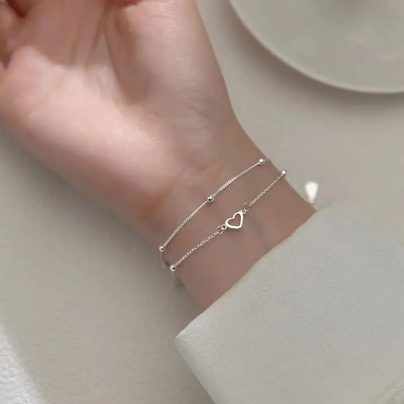 Tweevoudig Love Charm Armband