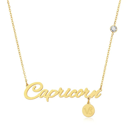 Zodiac Sign Ketting