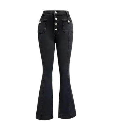 Chic Flared Denim