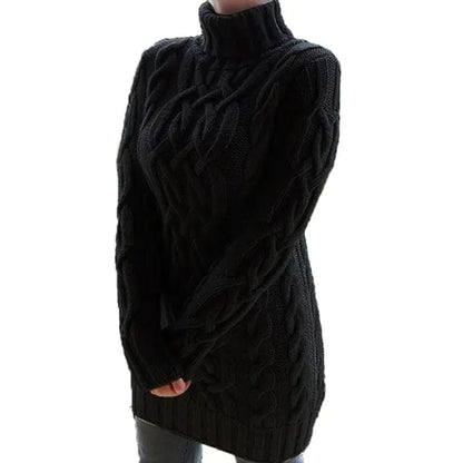 Twist Gebreide Sweater Jurk