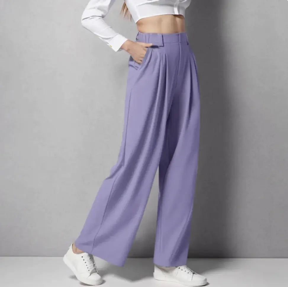 Casual High Waist Pants