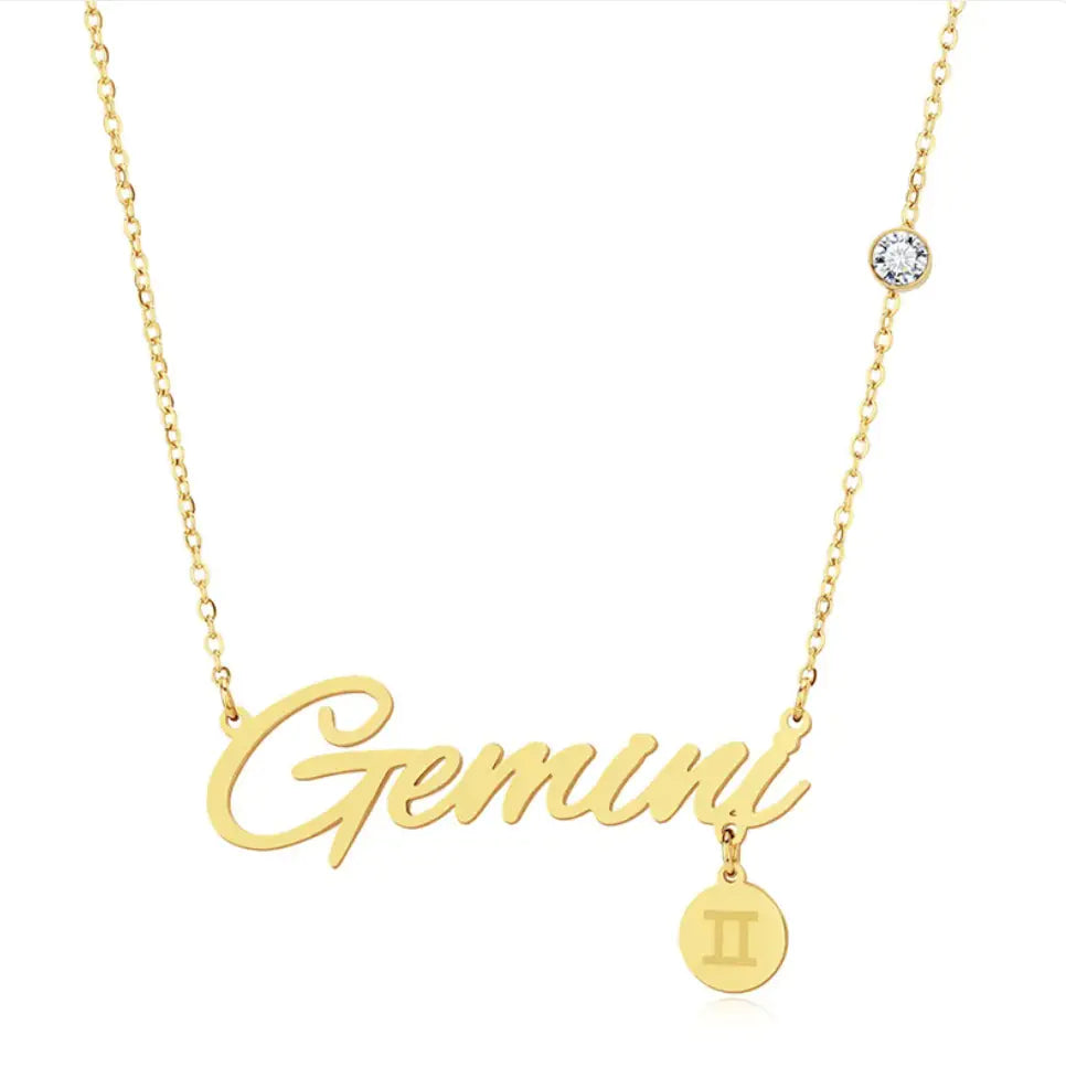 Zodiac Sign Ketting