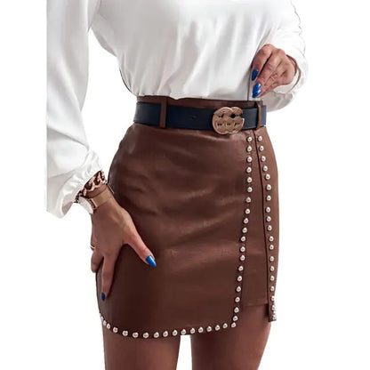 Luxe Rhinestone Minirok