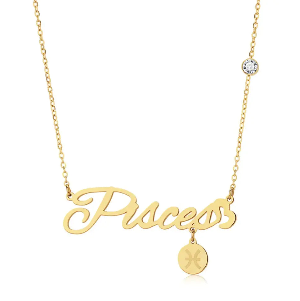Zodiac Sign Ketting