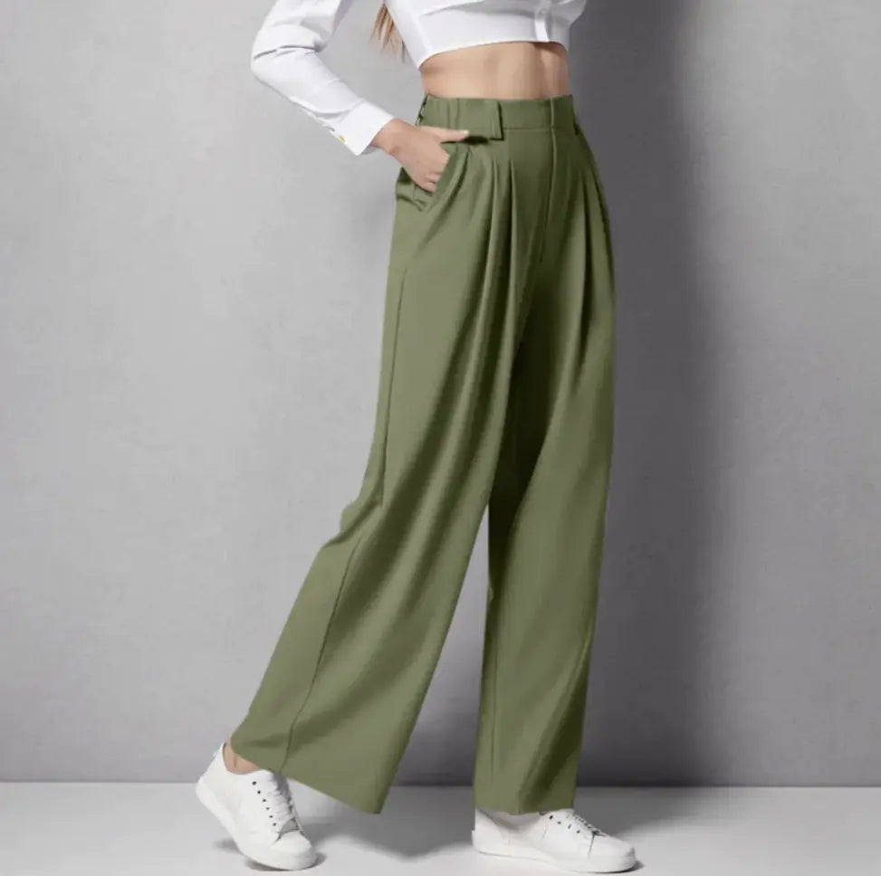 Casual High Waist Pants