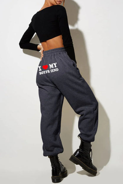 I Love My Boyfriend Joggingbroek
