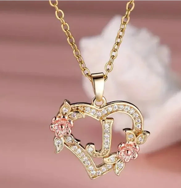 Floral Heart Ketting