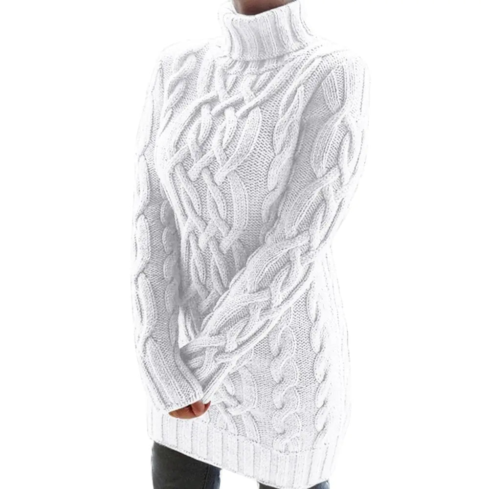 Twist Gebreide Sweater Jurk