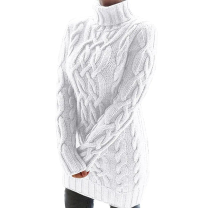 Twist Gebreide Sweater Jurk