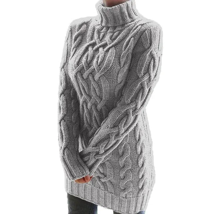 Twist Gebreide Sweater Jurk