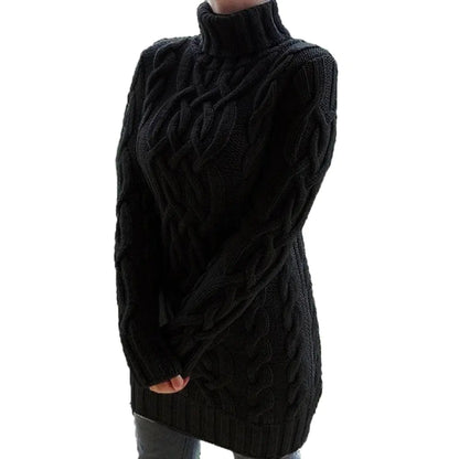Twist Gebreide Sweater Jurk