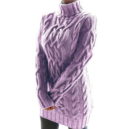 Twist Gebreide Sweater Jurk