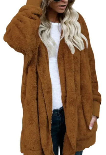 Cozy Plush Damescoat