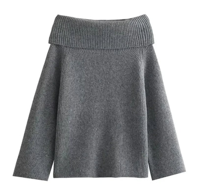 Off-Shoulder Sweater