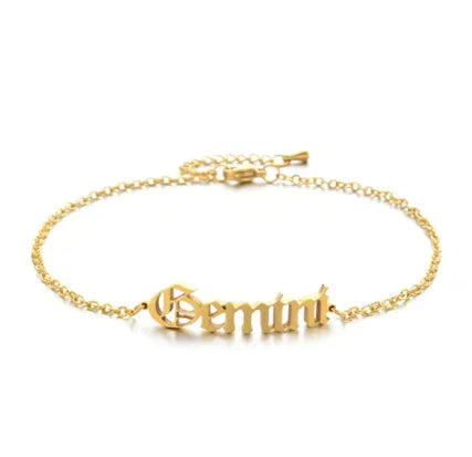 Zodiac Sign Armband