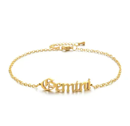 Zodiac Sign Armband