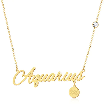 Zodiac Sign Ketting