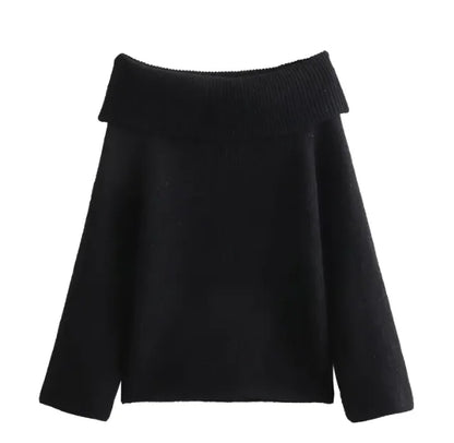 Off-Shoulder Sweater