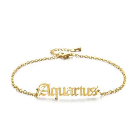 Zodiac Sign Armband